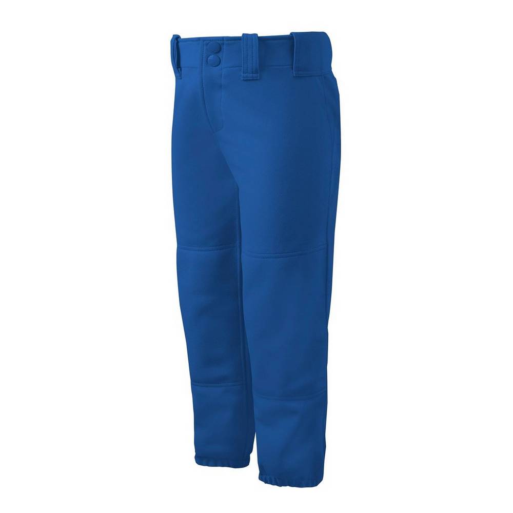 Pantaloni Mizuno Softball Belted Donna - Blu Reale - 20814-UJIX